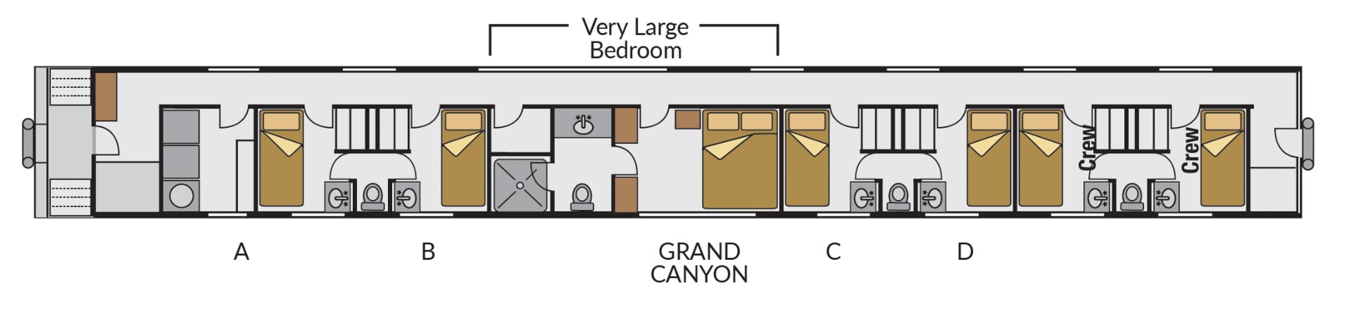 Así luce el Evelyn Henry de California Zephyr