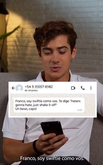 El mensaje que recibió Franco Colapinto que derivó en un término para referirse a Bizarrap