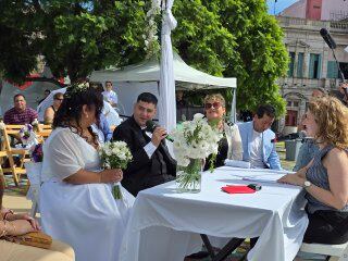 El casamiento es uno de los momentos más importante de la vida de los novios (Foto: GCBA)