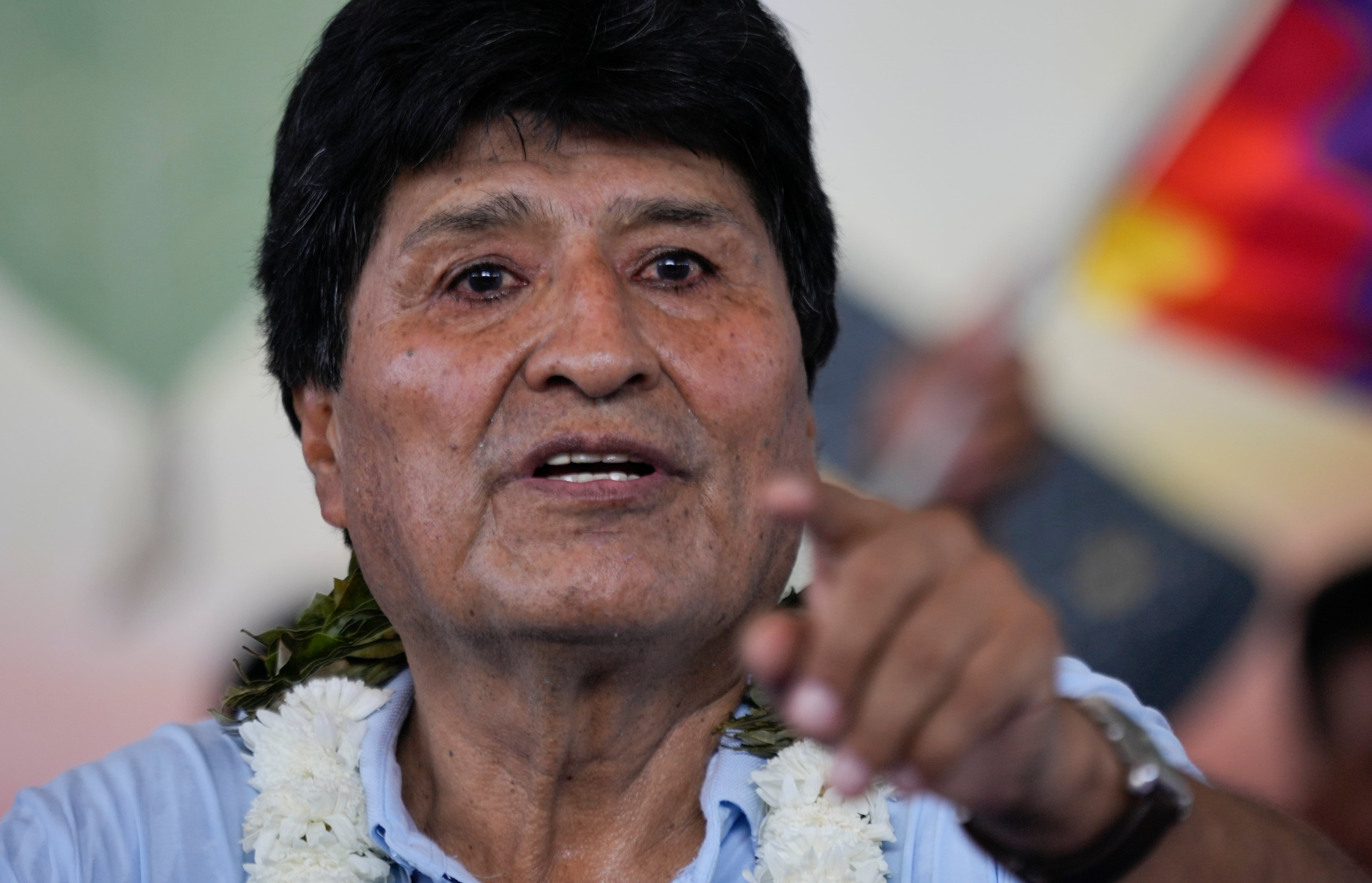 El expresidente Evo Morales
(AP Foto/Juan Karita, Archivo)