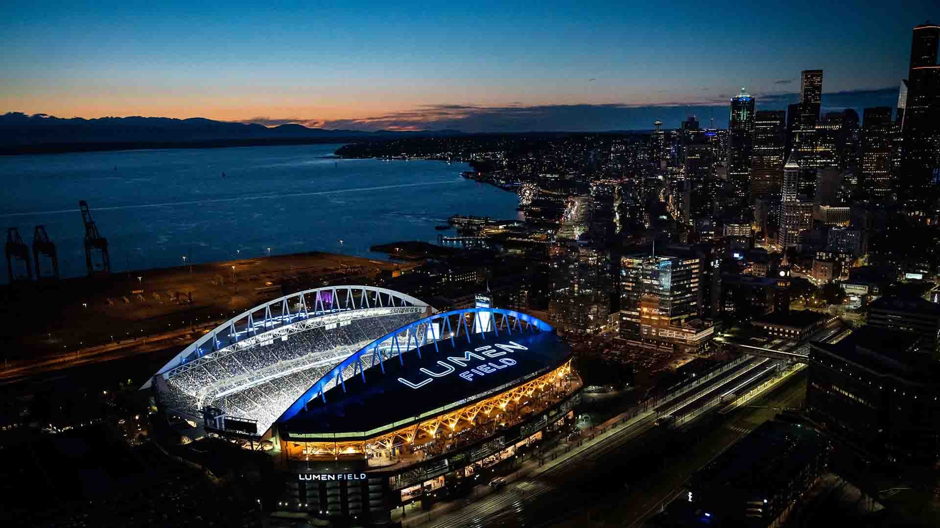 El Lumen Field en Seattle será sede de seis de los 104 partidos de la Copa del Mundo 2026 (lumenfield.com)