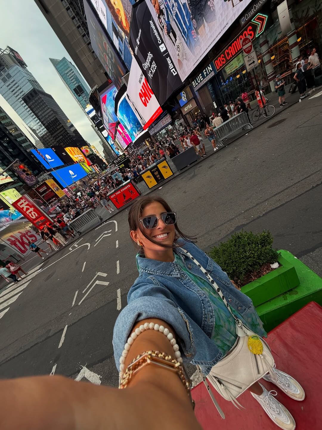 Luego de recibir la aprobación de su visa, la argentina emprendió viaje a EE.UU. con su madre para recorrer Nueva York y Boston