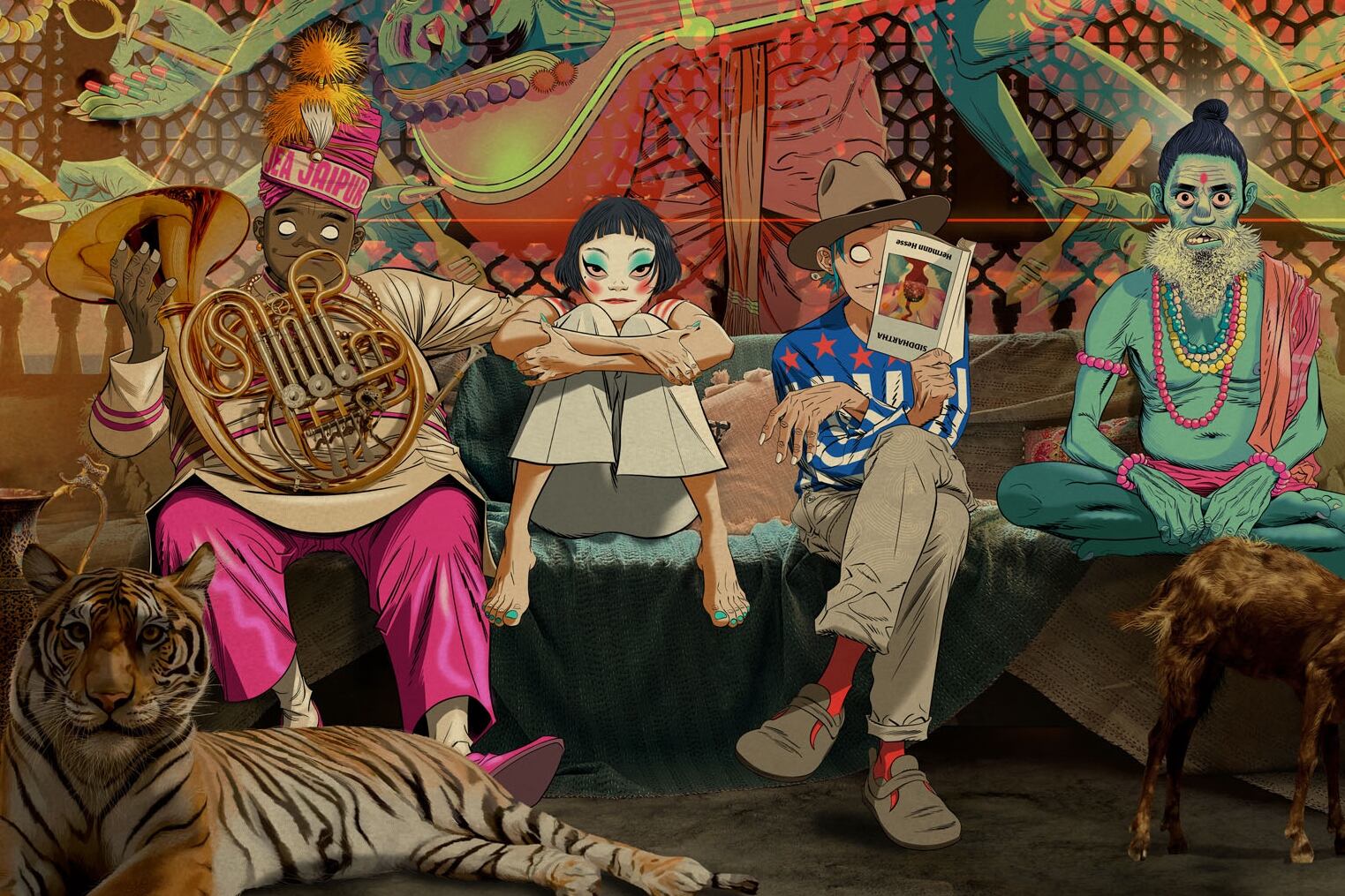 Gorillaz anunció su regreso al país con un show en Córdoba
