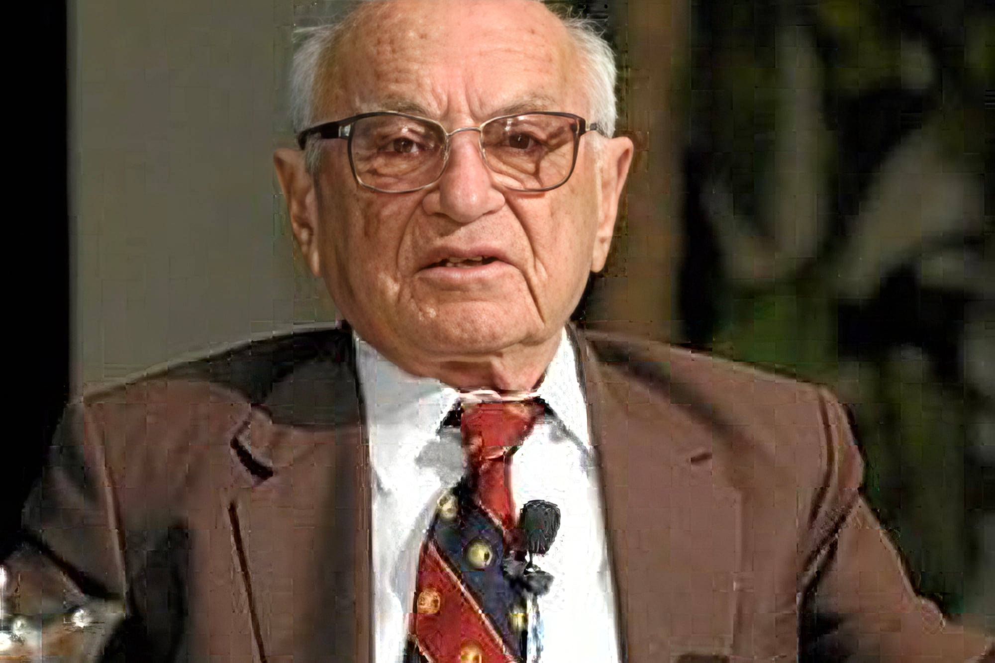 La corbata que usaba Milton Friedman