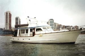 El barco Don Raúl, en el que viajaban, medía 20 metros de largo y 5,50 de ancho, y estaba preparado con todas las comodidades (Foto: gentileza)