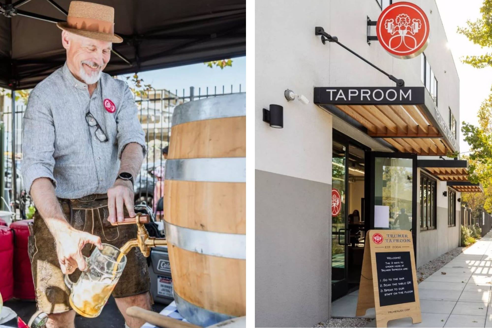 Lars Larson, el encargado de la cervecería y el bar propio que inauguró la empresa en 2023