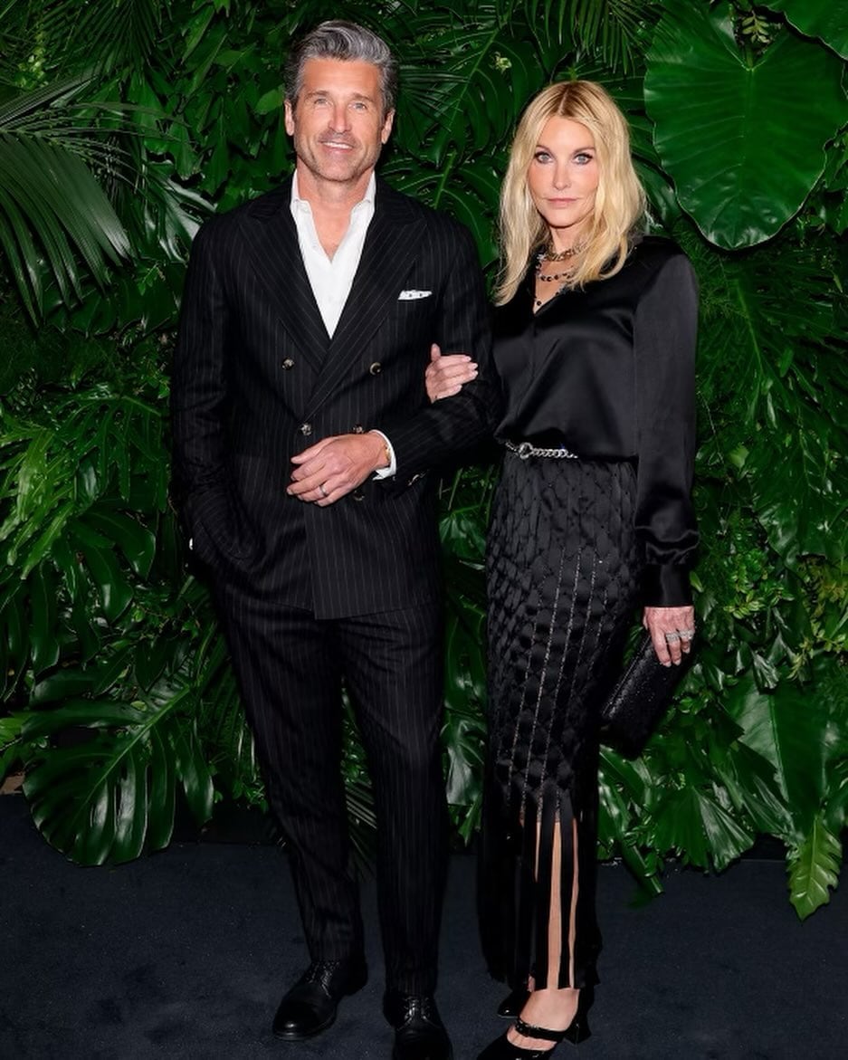 Patrick Dempsey está casado con ma maquilladora Jillian Fink desde 1997; se separaron en 2015, pero volvieron a apostar por su relación y actualmente continúan juntos (Foto: Instagram @patrickdempsey)