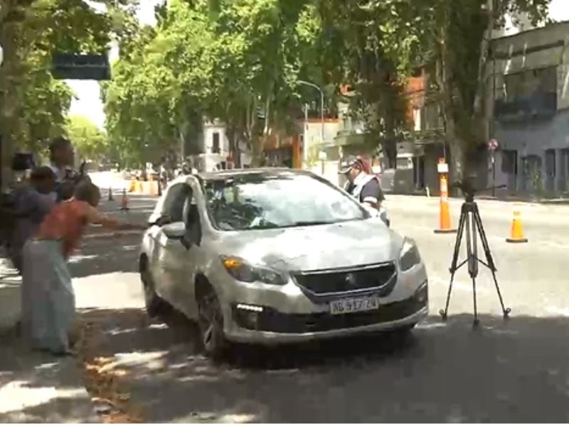 Manejaba con 2.20 de alcohol en sangre y tuvo que dejar su auto en el control de tránsito en vivo