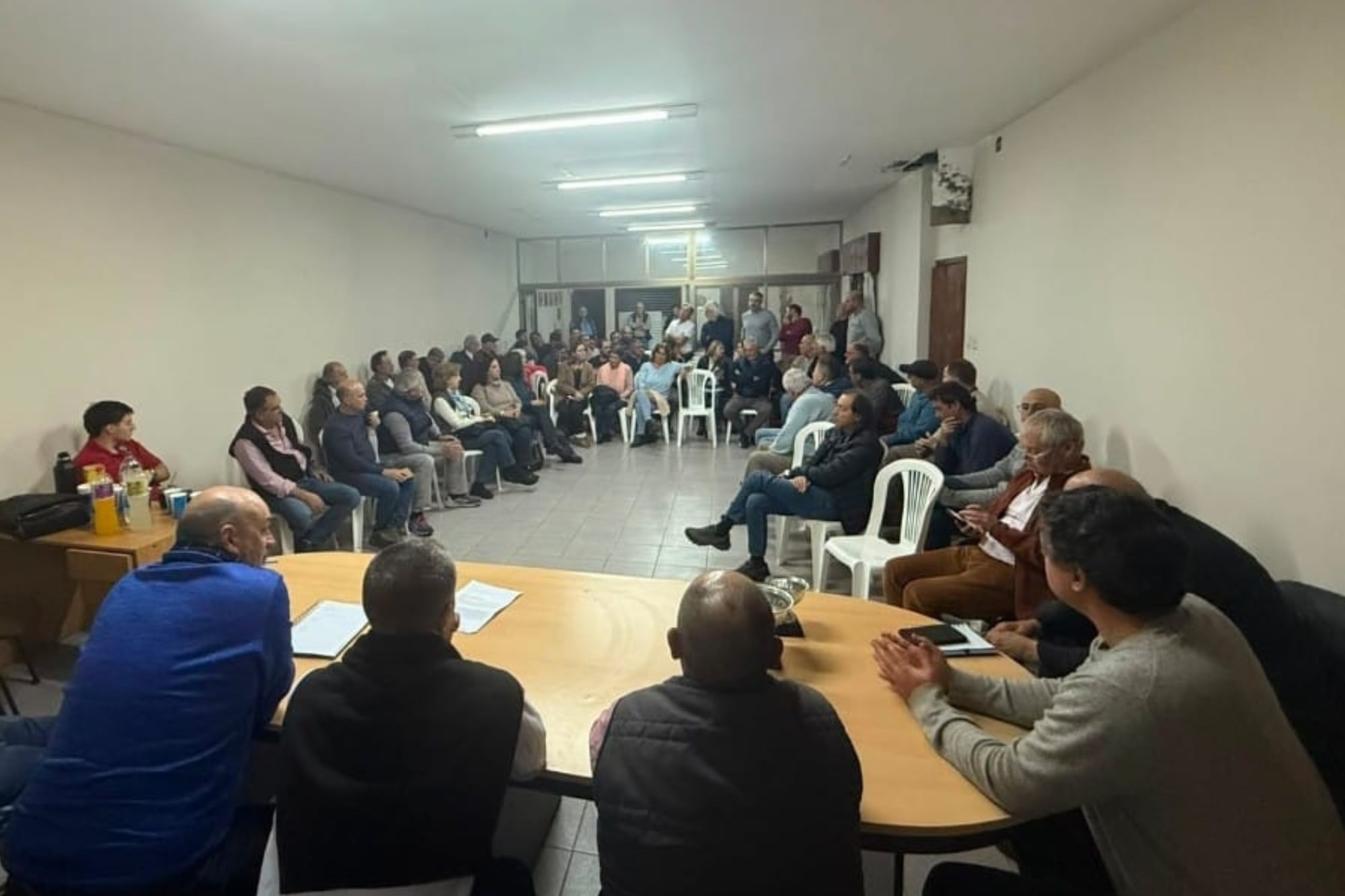 La reciente reunión de los productores