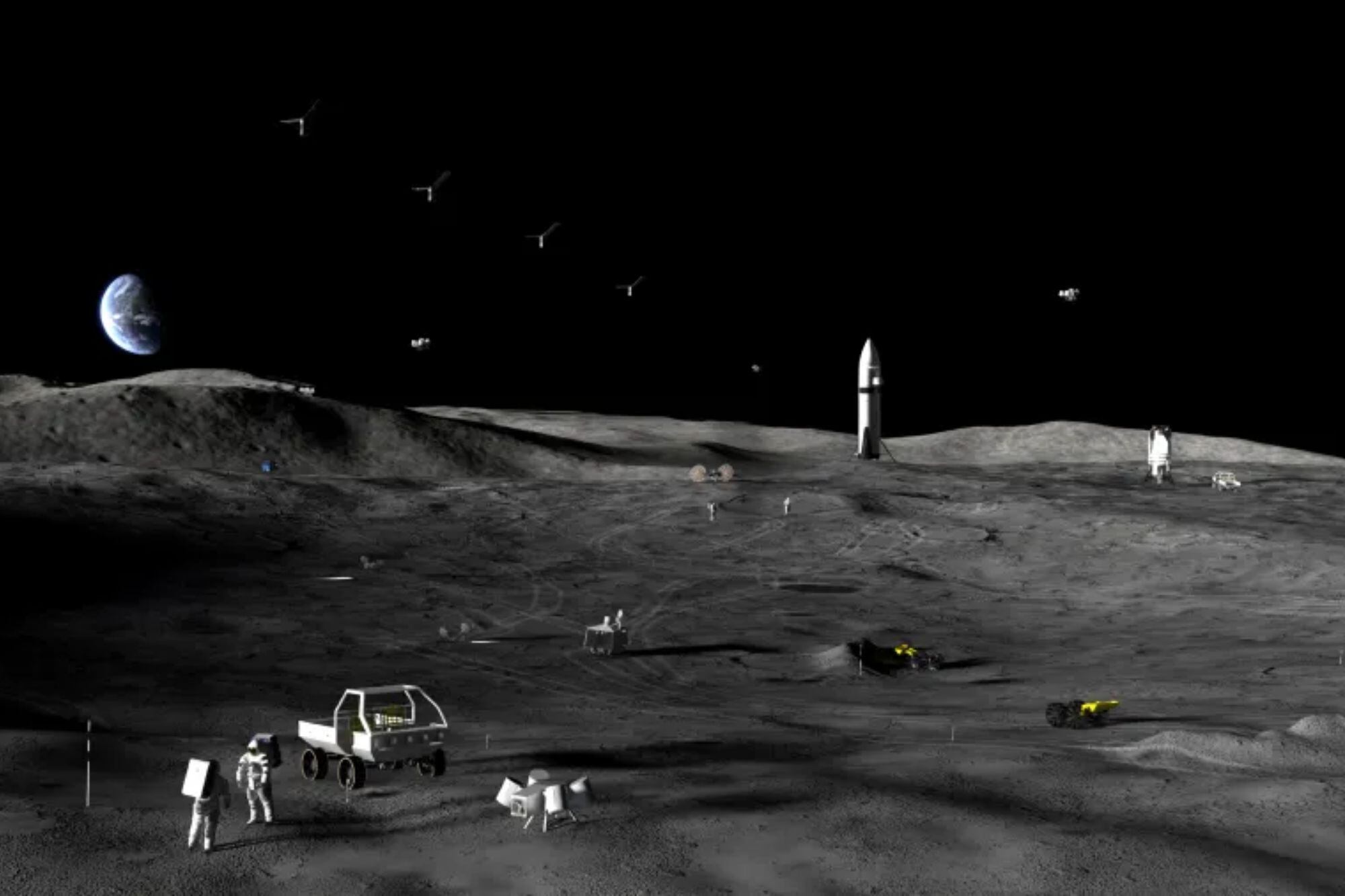 Cómo será la base lunar que planea construir la NASA para 2032