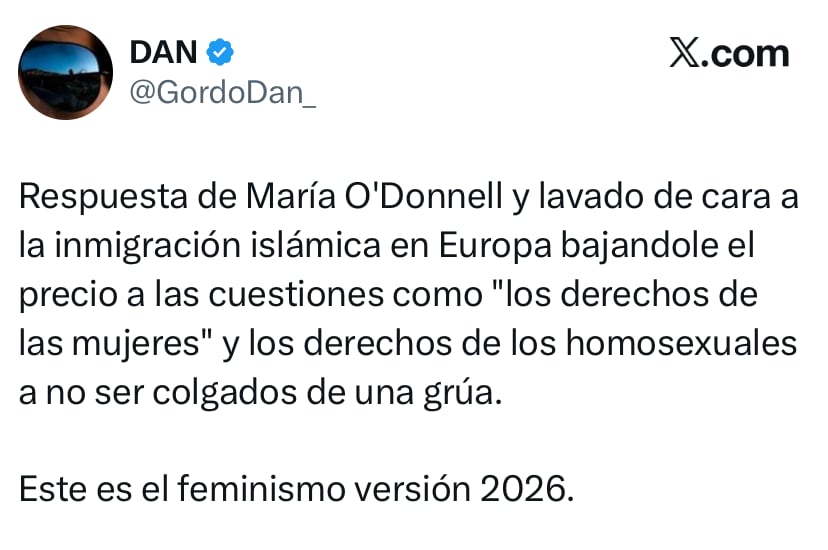El posteo del 'Gordo' Dan