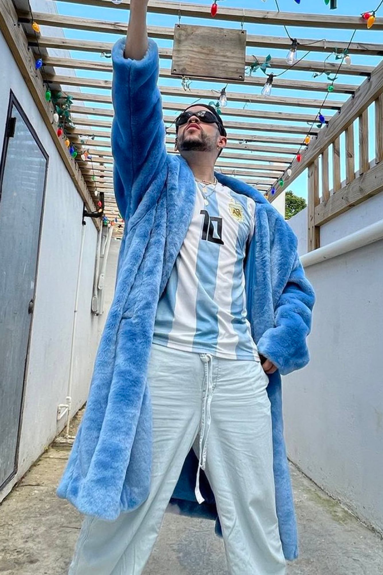 Bad Bunny regresó a la Argentina por quinta vez en su carrera