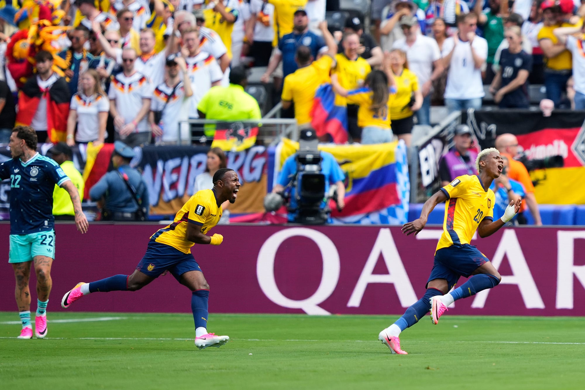 Nilson Angulo marcó el 1-1 y la rompió
