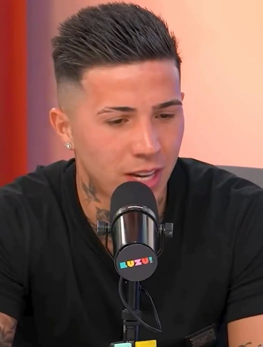 Enzo empezó a hacer terapia antes del mundial de Qatar 2022 (Foto: Luzu TV)