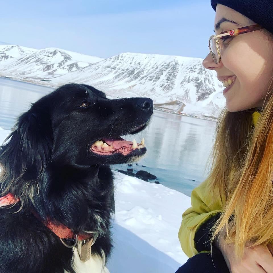 María Eugenia Chiarandini lleva casi una década en Islandia; vive en Flateyri, un pueblo de unos 150 habitantes.