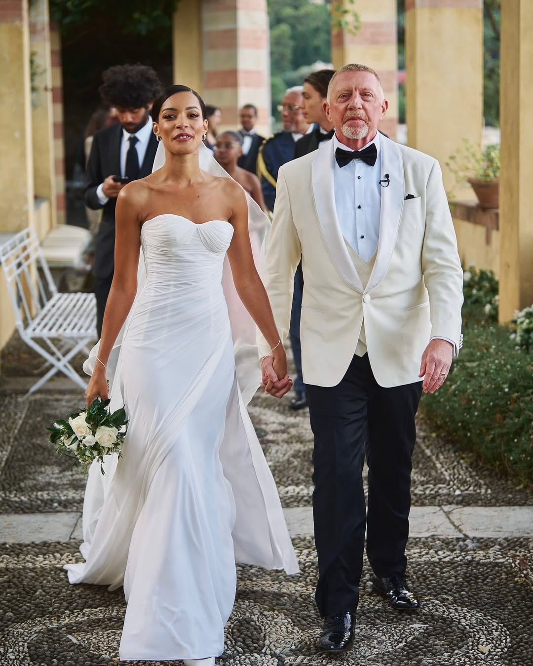 El casamiento estuvo lleno de lujos y glamour (Foto: @voguegermany)