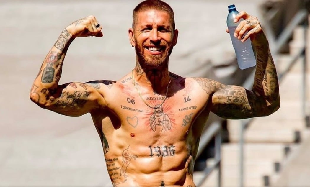 El físico privilegiado de Ramos a los 40
