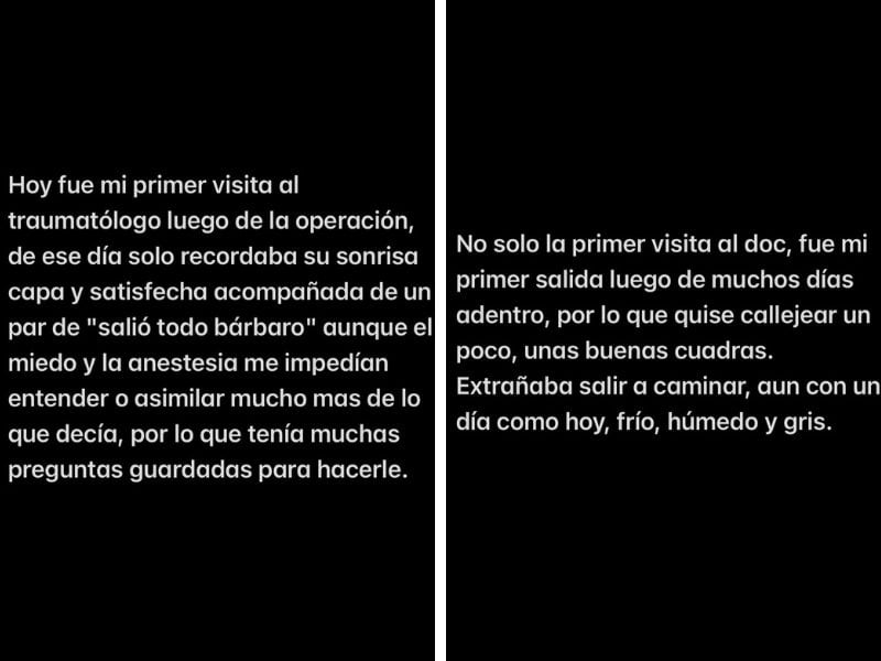 El posteo compartido por Javier Malosetti en Instagram
