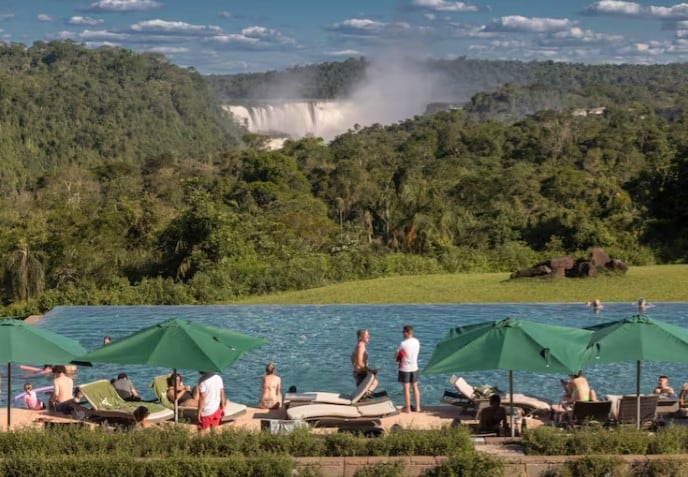 Es el único hotel dentro del Parque Nacional