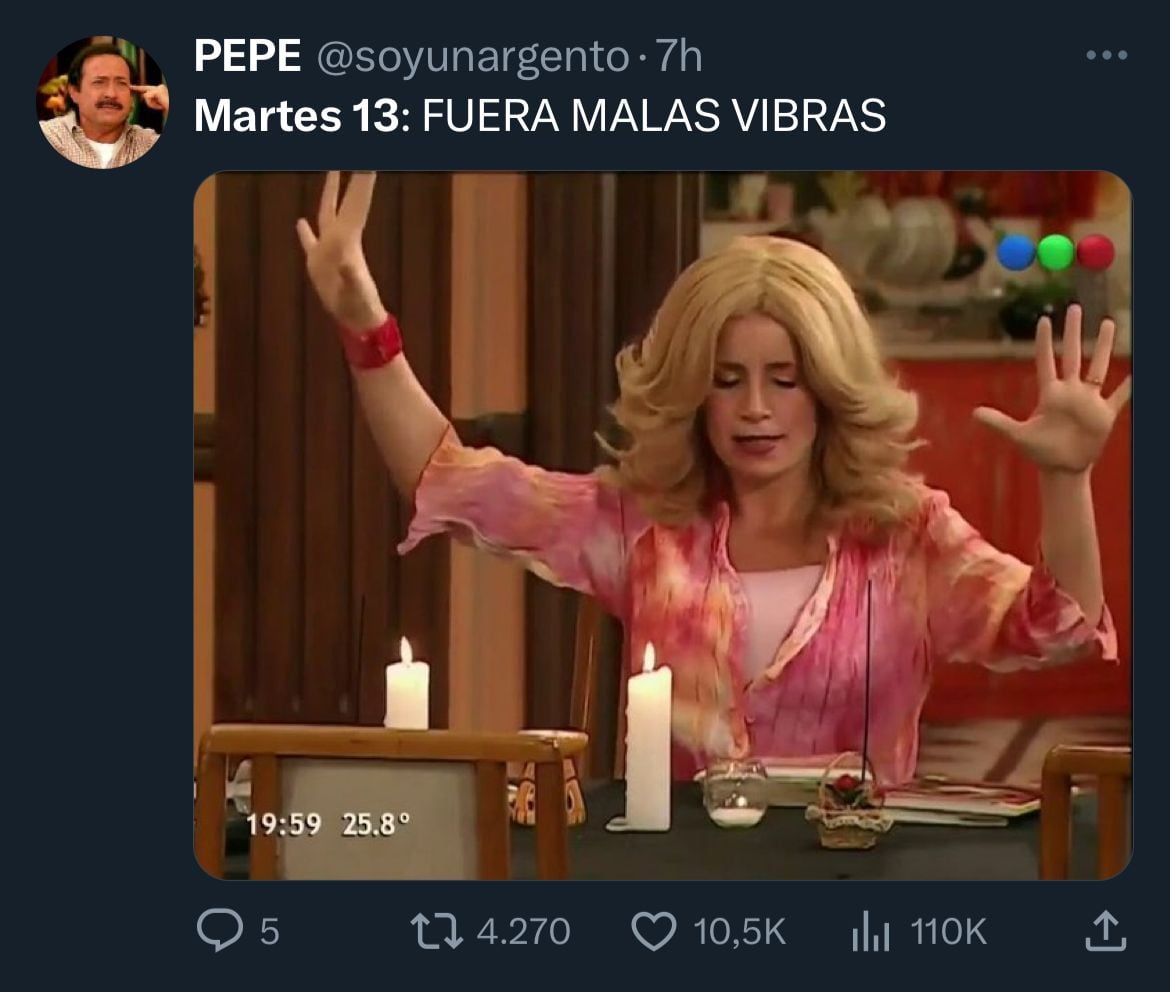 Los mejores memes por el martes 13