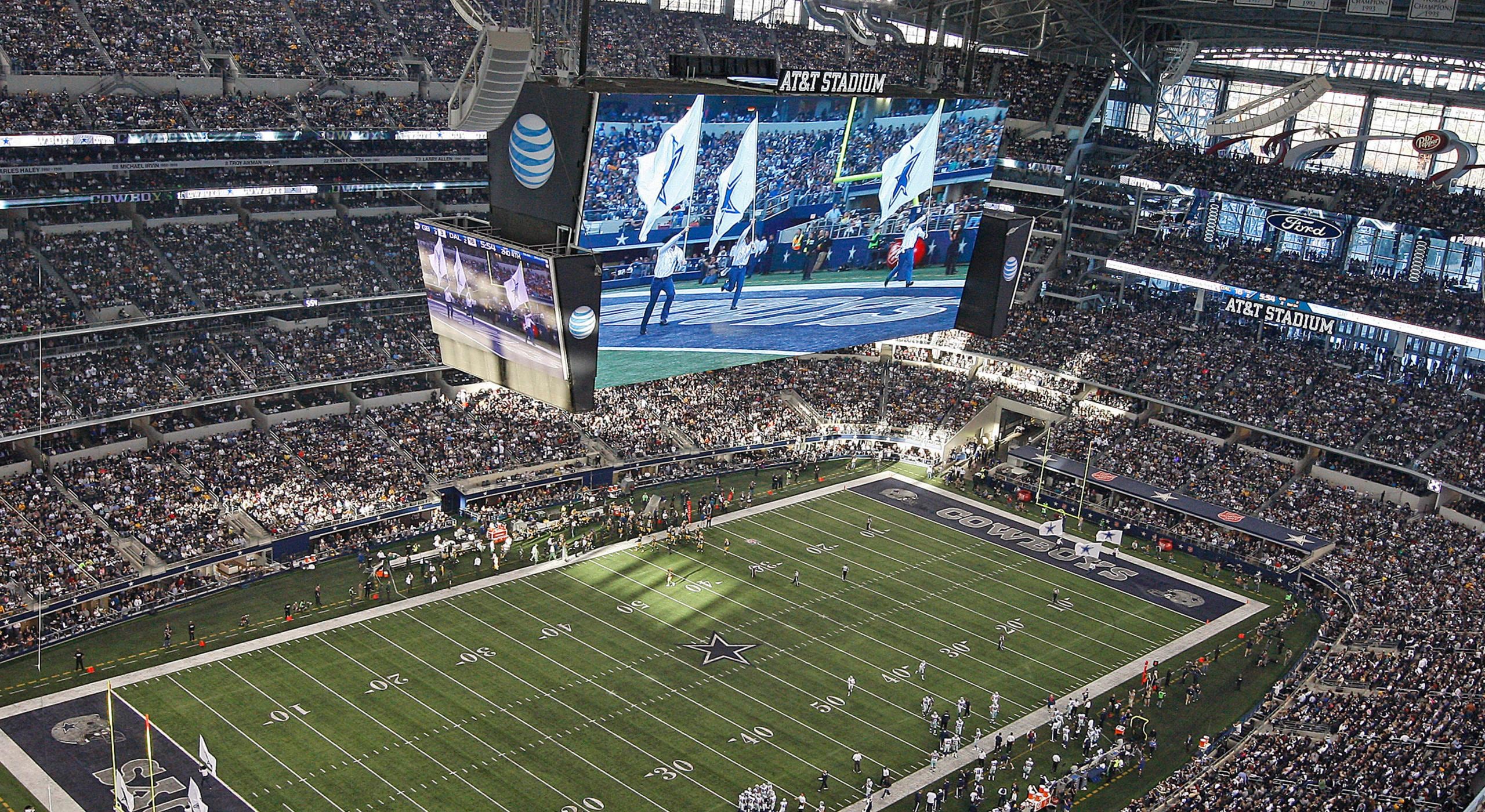 El Dallas Stadium tiene tecnología de vanguardia y dos de las pantallas de alta definición más grandes del mundo (Visit The USA)