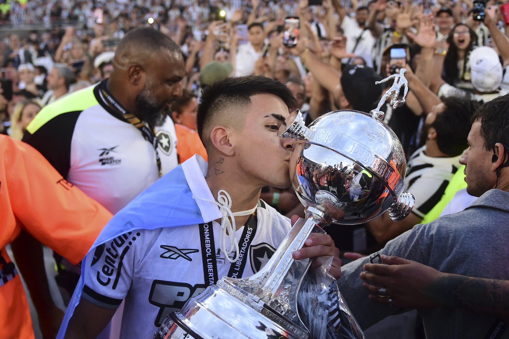 Thiago Almada, campeón de la Copa Libertadores