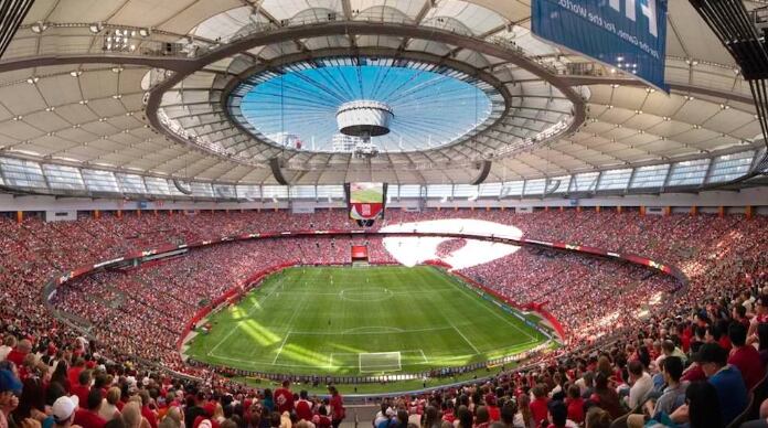 Una panorámica del BC Place, en Vancouver