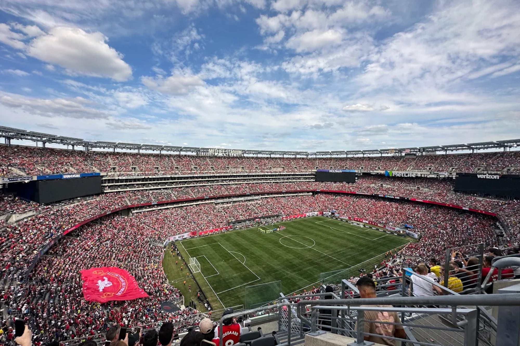 El MetLife Stadium de Nueva Jersey será la sede del partido de este martes entre Francia y Senegal