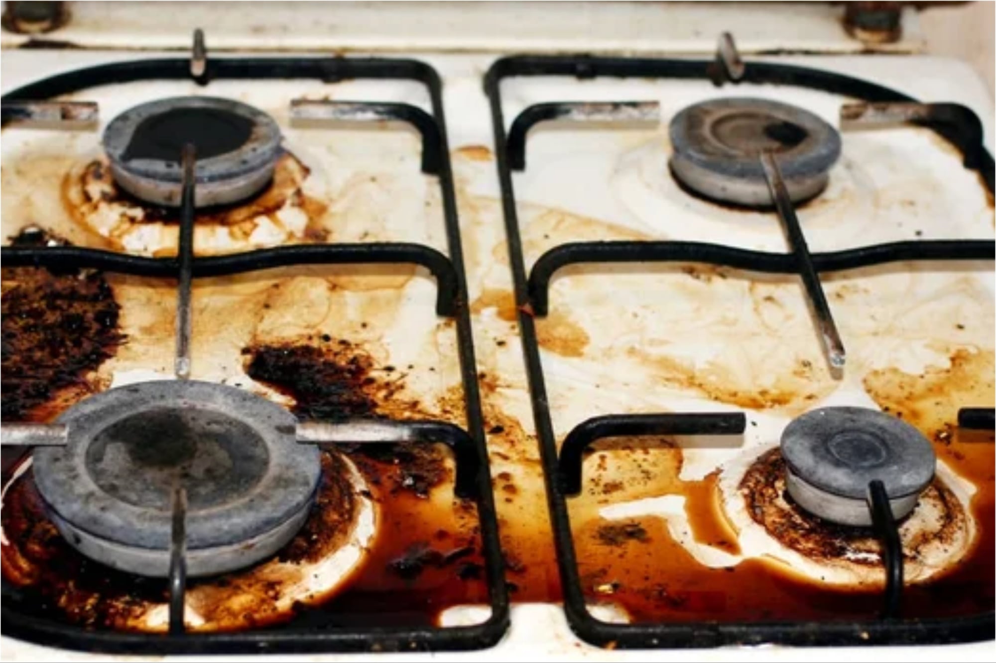 Cómo dejar las hornallas relucientes con tan solo dos ingredientes