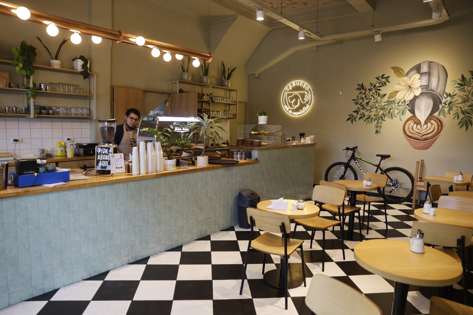 El café Sabueso en Caballito