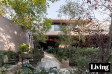 Así se diseñó el jardín de un arquitecto modernista en Guadalajara pensado para crecer con el tiempo