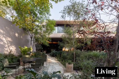 Así se diseñó el jardín de un arquitecto modernista en Guadalajara pensado para crecer con el tiempo