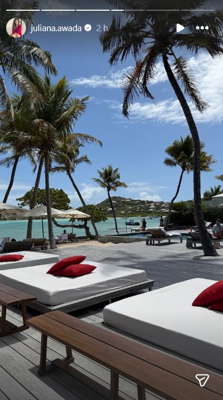 El exclusivo hotel donde se hospeda la ex primera dama (Foto: @juliana.awada)