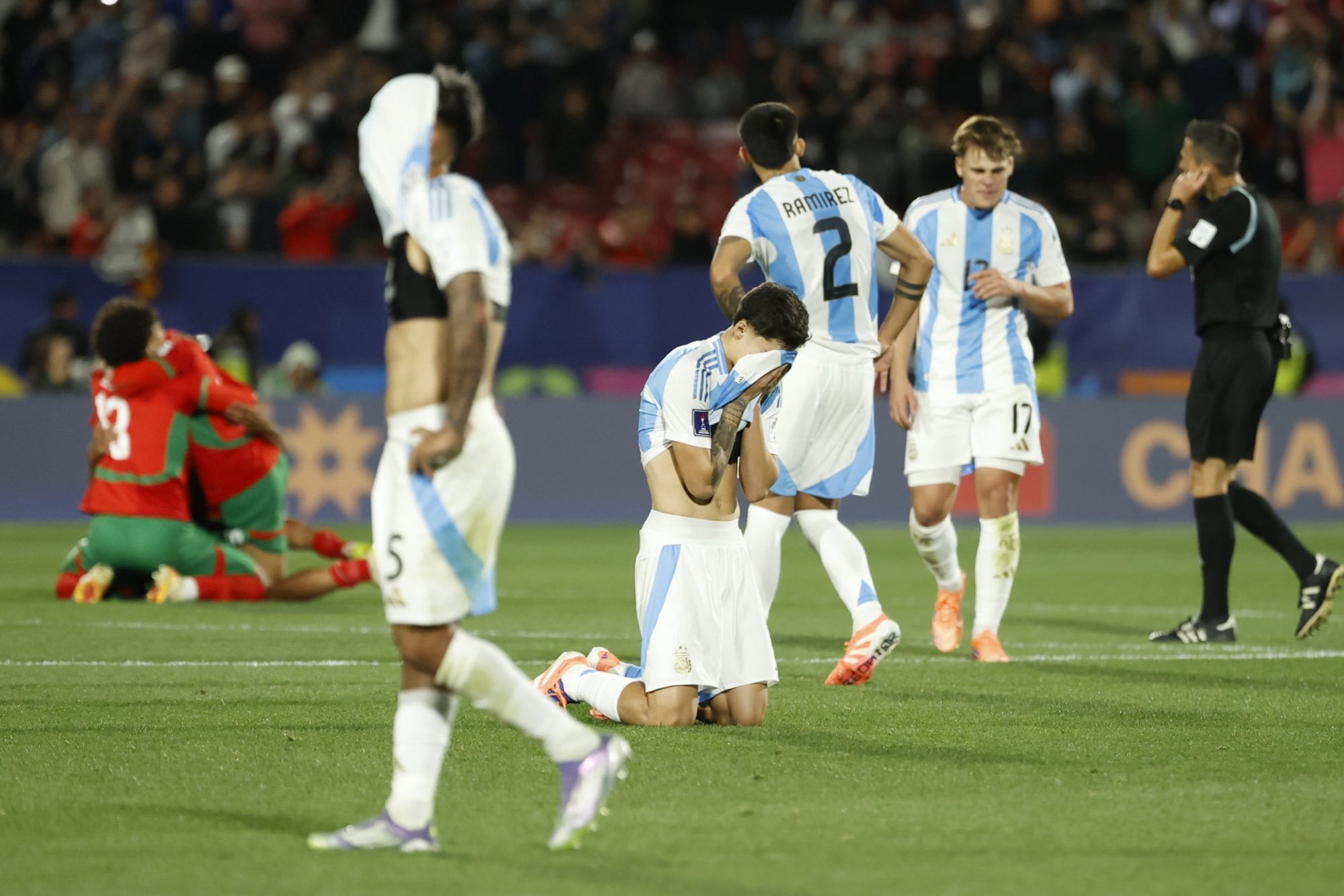El mensaje de Messi y Scaloni para los jugadores de la selección Sub 20 tras la final perdida contra Marruecos