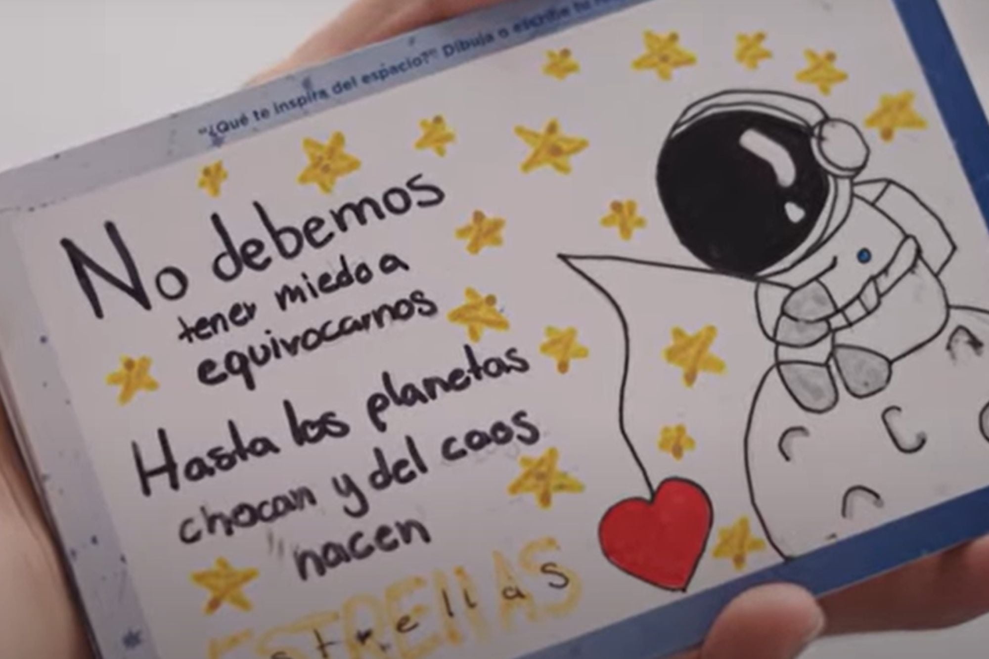 Esta iniciativa va a utilizar las postales diseñadas por estudiantes para transportarlas más allá de la atmosfera terrestre (CNN)