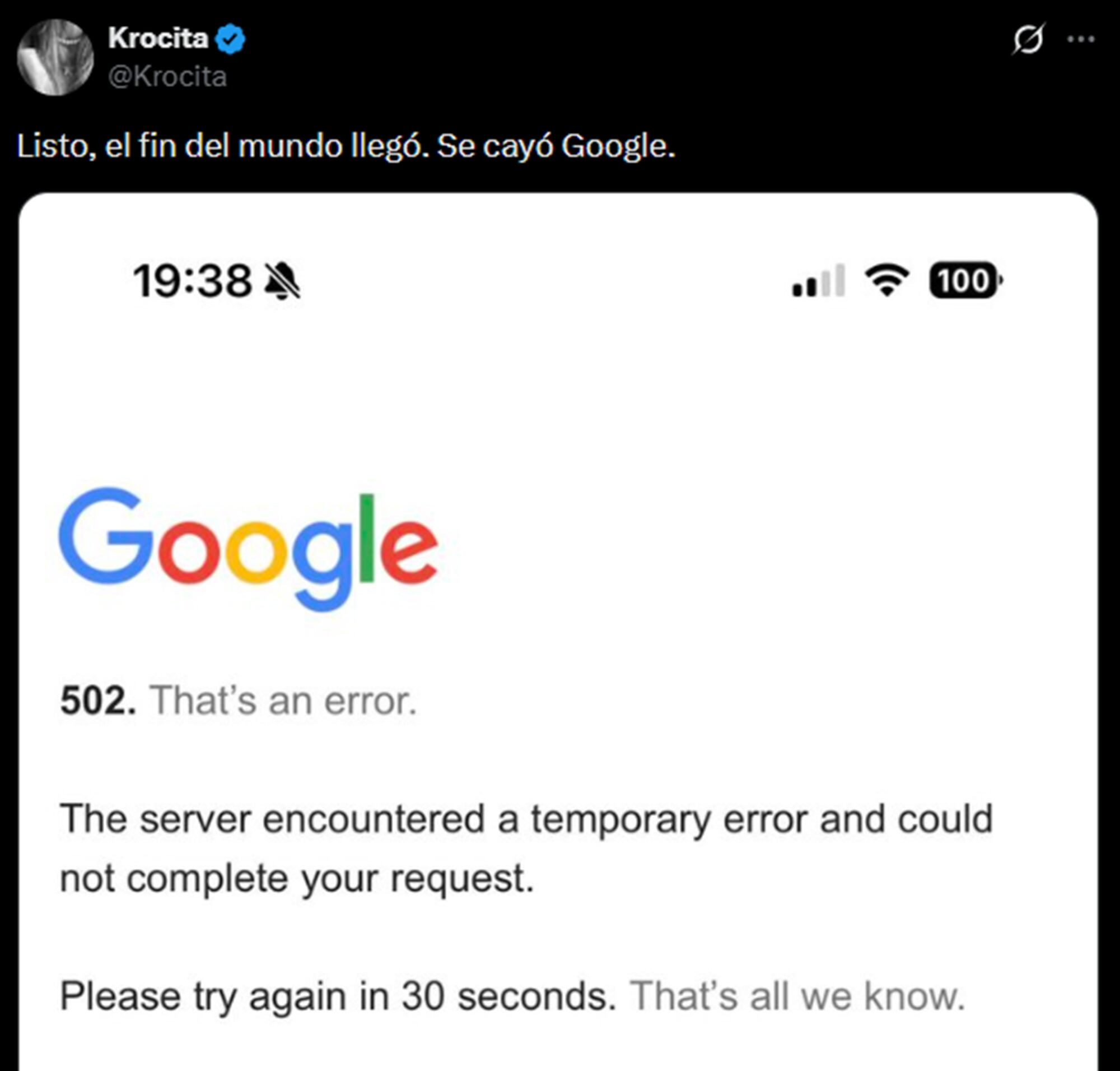 La teoría del fin del mundo apareció sorprendentemente rápido