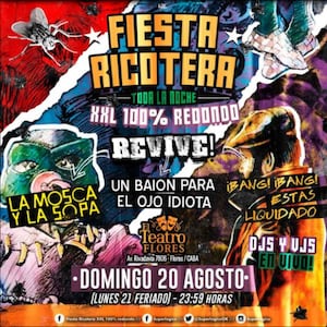 Fiesta Ricotera XXL 100% Redondo