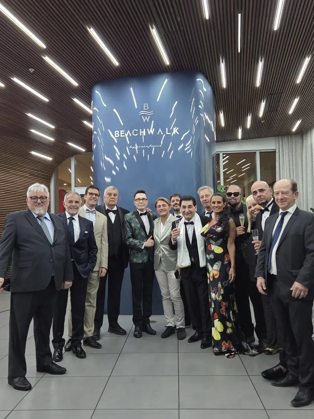 Parte de la comitiva de Aptra en la previa a la ceremonia