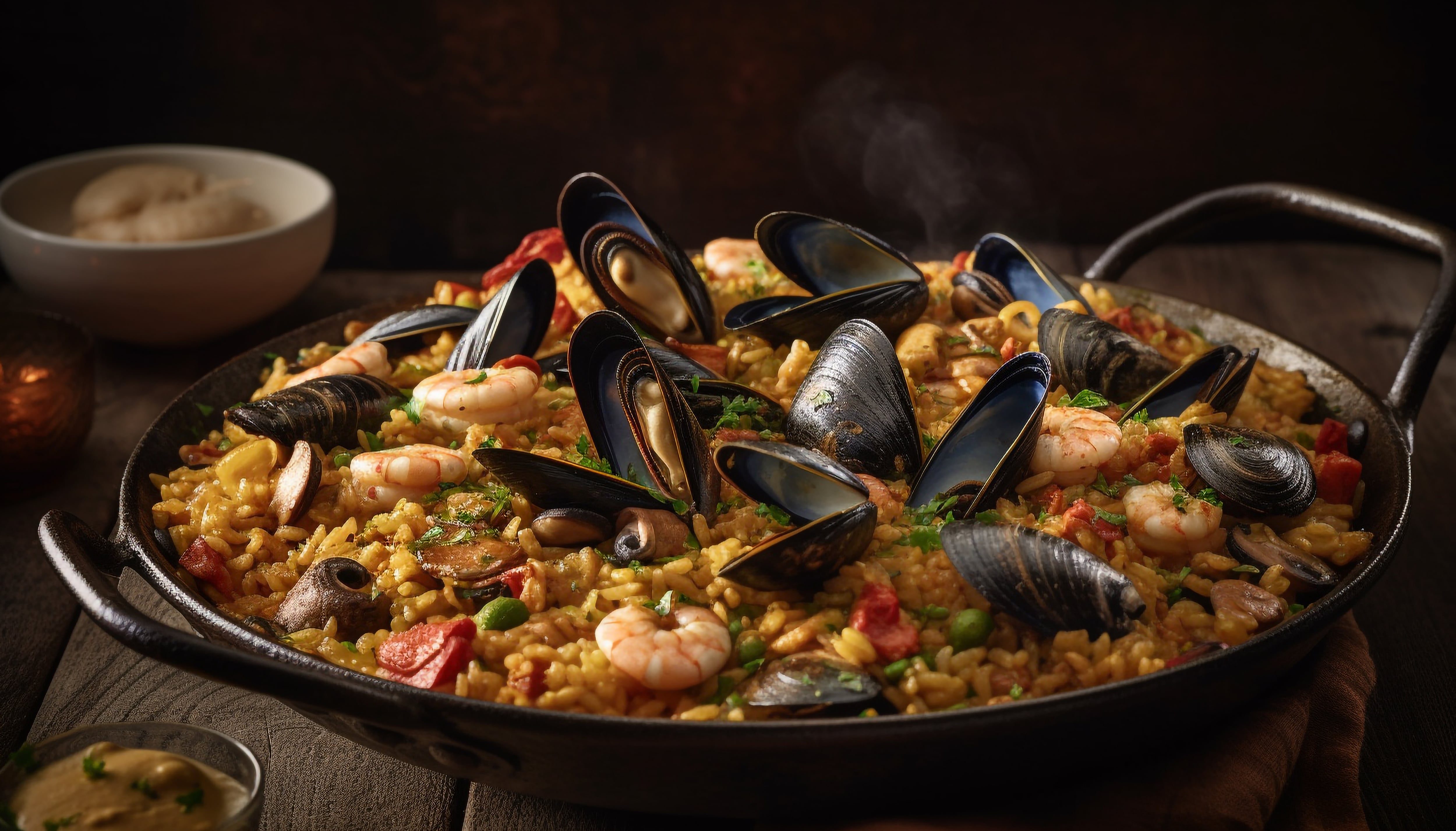 Más allá del arroz bomba, existen otras alternativas para preparar la paella (Imagen ilustrativa: Freepik)