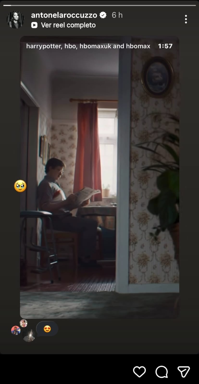 El posteo de Antonela Roccuzzo en historias de Instagram