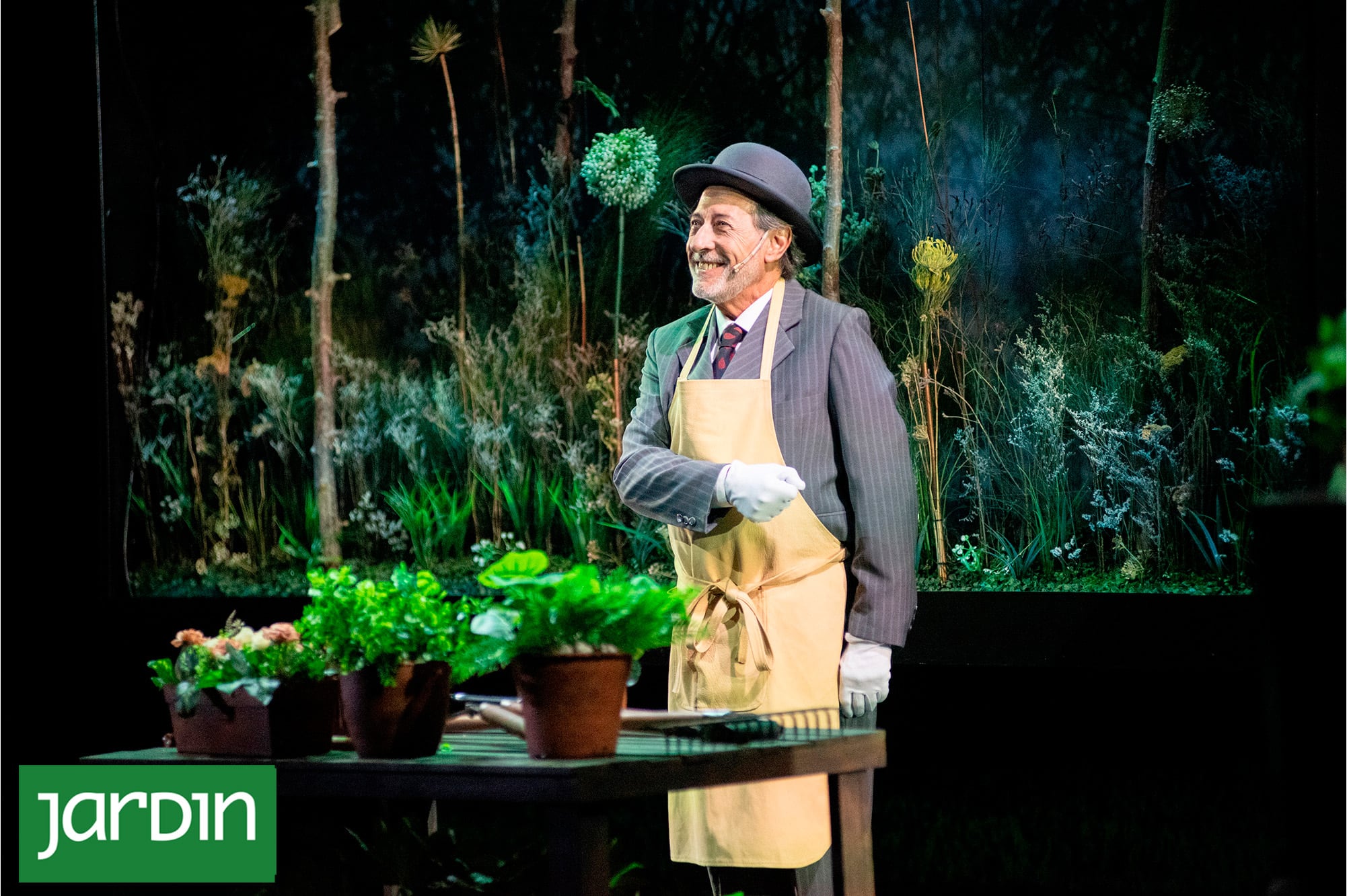 Cómo es la escenografía que convierte “Desde el jardín” en una experiencia total