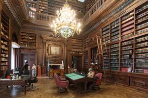 El fantasma nocturno que custodia libros de 1646 entre robles de Eslavonia y nogales italianos
