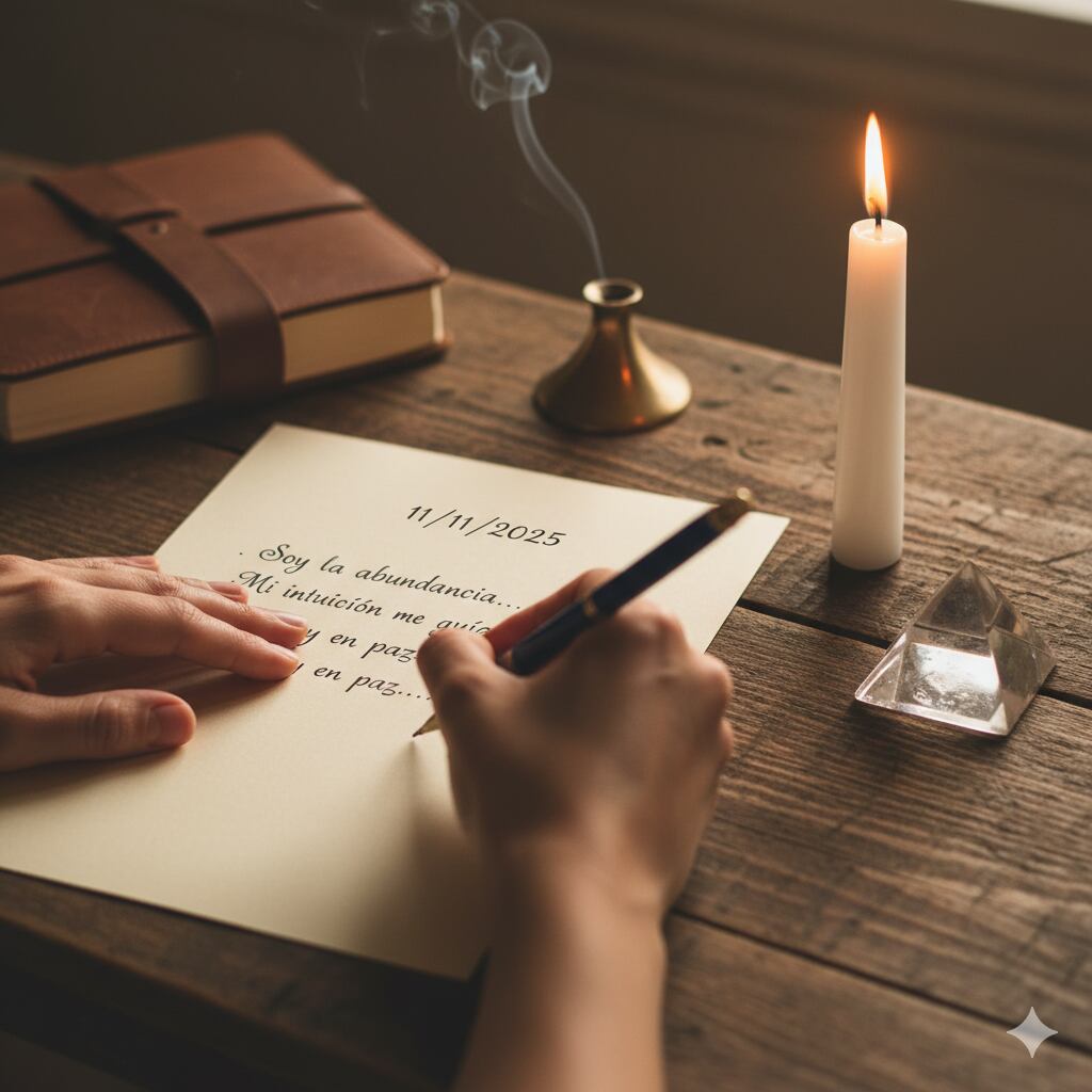 Durante el portal 11/11, se puede hacer una manifestación escrita