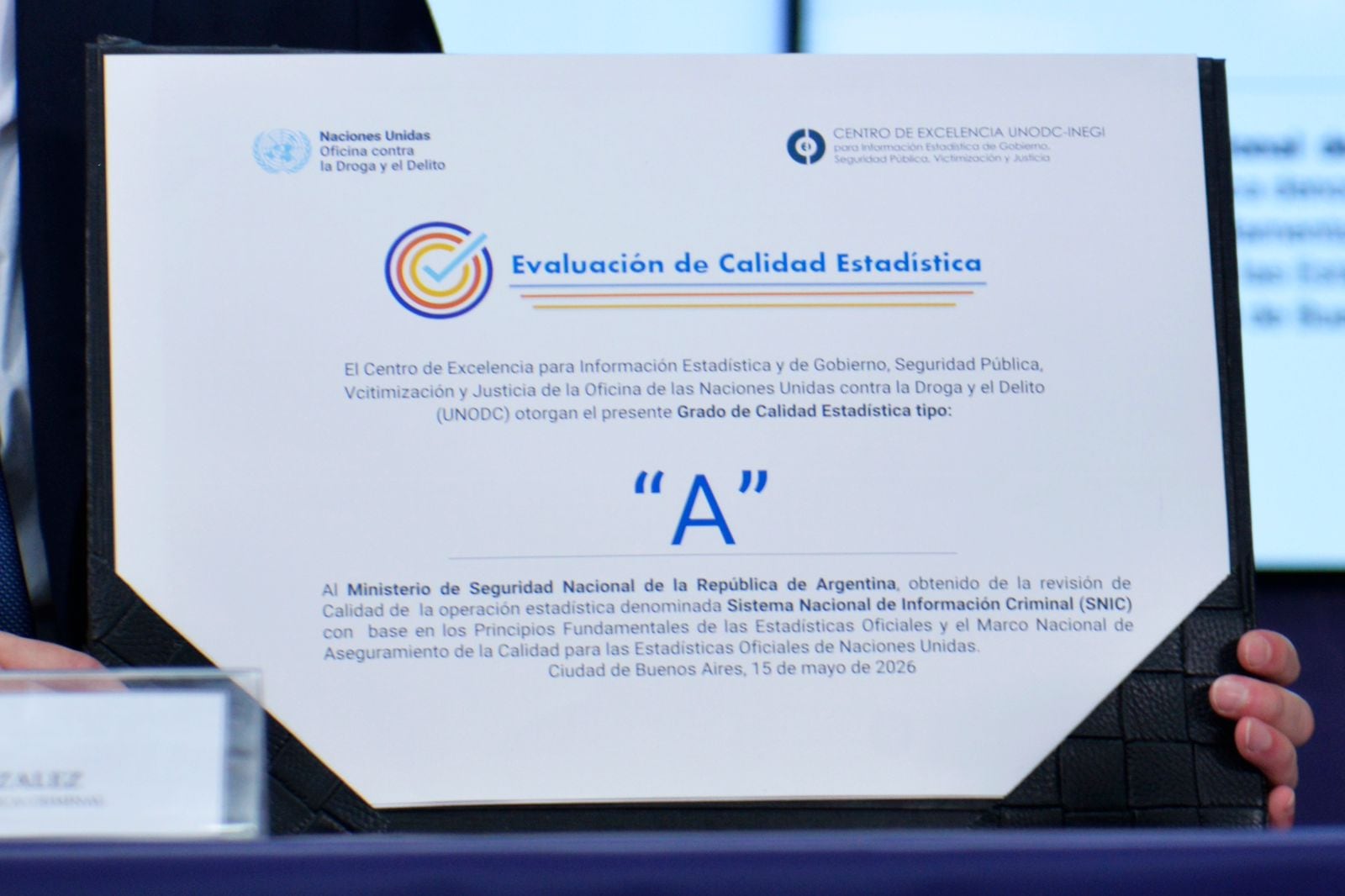 La certificación que recibió la Argentina por su calidad en Calidad Estadística