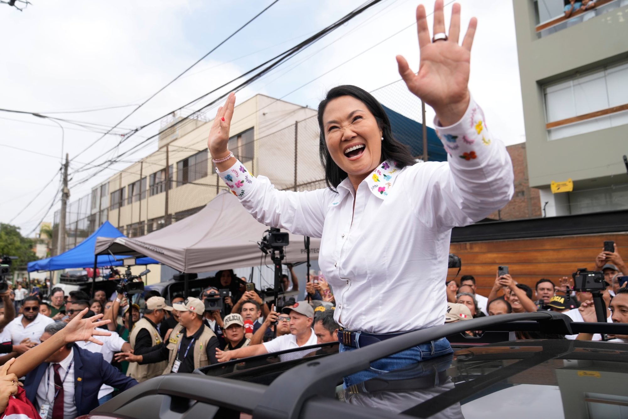 Keiko Fujimori capitalizó ese discurso de