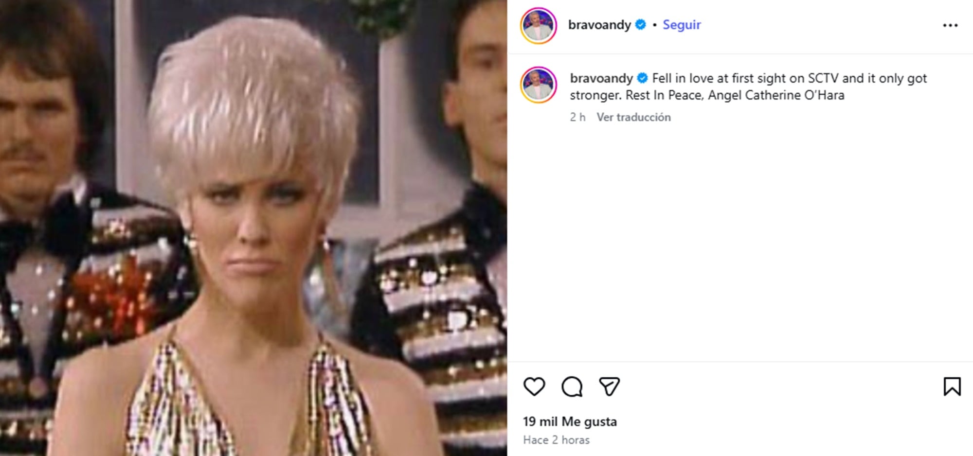 Andy Cohen, reconocido conductor, despidió a Catherine O’Hara con una confesión