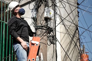 El chico del wifi. Logró que 200 familias de la villa 21-24 tengan Internet