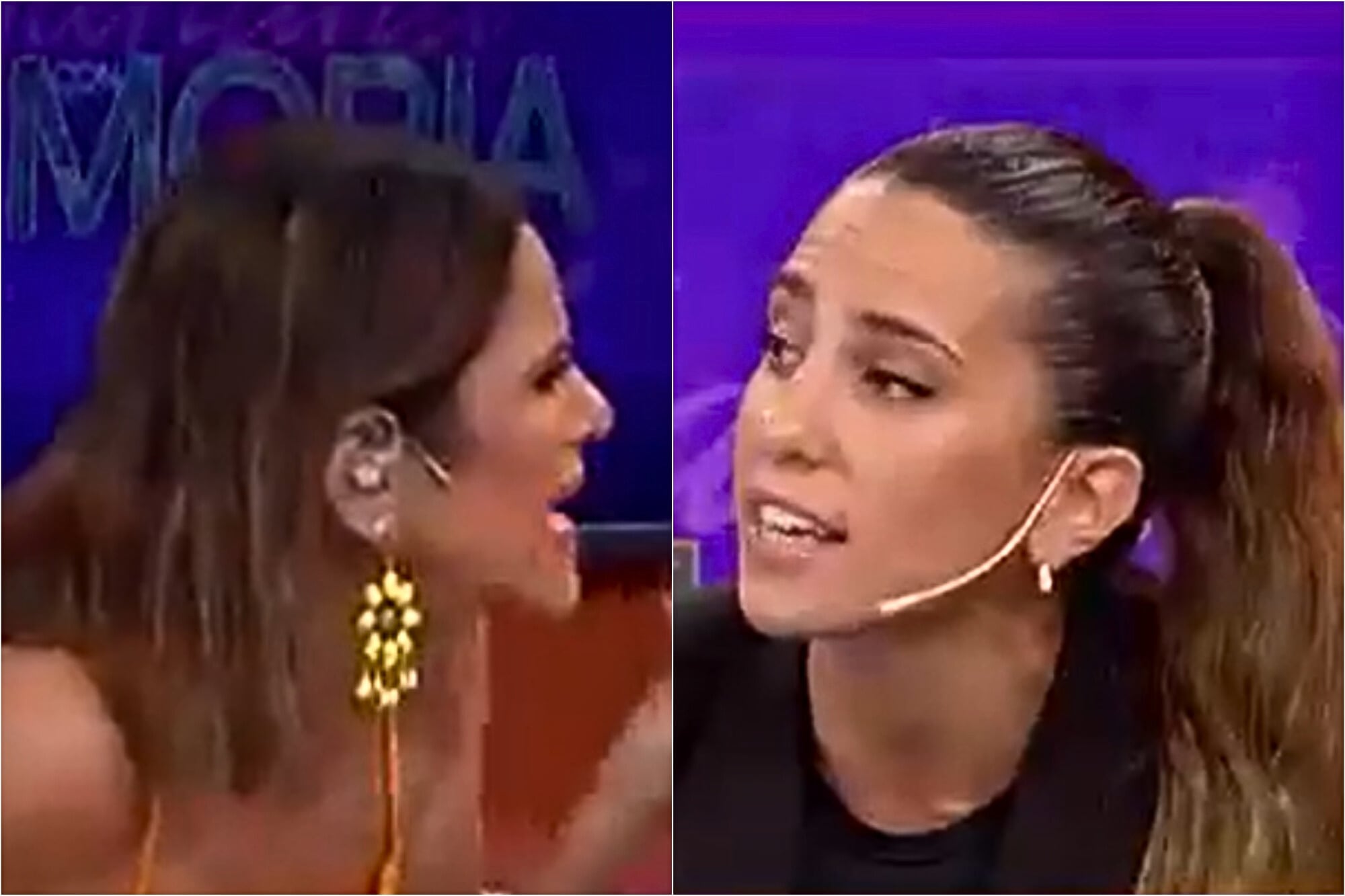 El fuerte cruce en vivo entre Cinthia Fernández y María Fernanda Callejón que obligó a ir a un corte