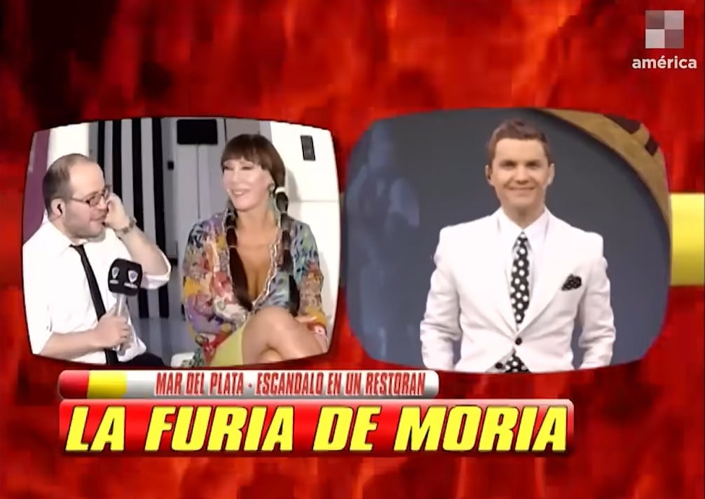 Moria Casán protagonizó un recordado escándalo durante una temporada en Mar del Plata (Captura: América TV)