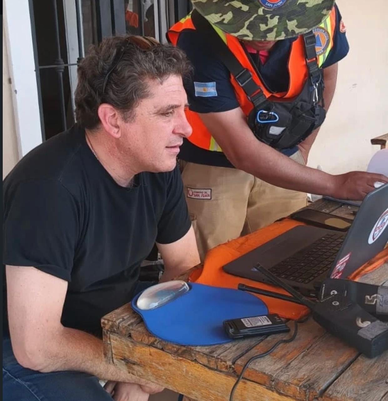 Carlos Heredia, director de Protección Civil en San Juan